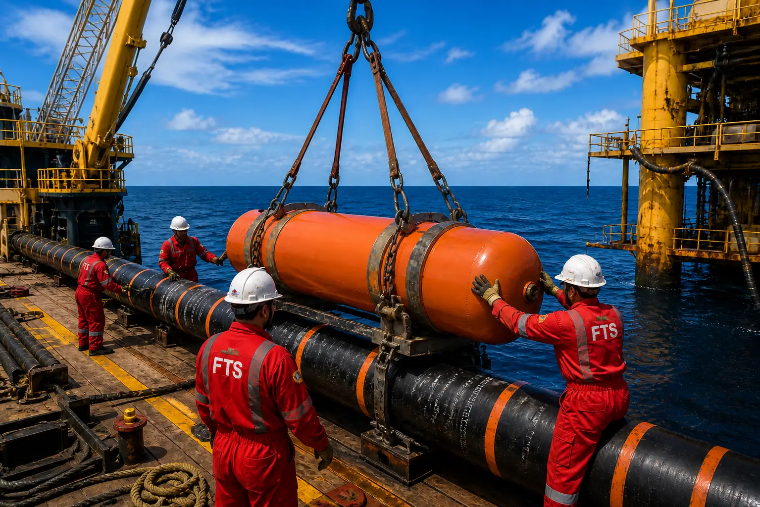Buoyancy Tank installation